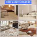 Extra Large Area Rug Cushioned Pad, 9x12 Ft Thick Felt Pad for Hardwood Floors, Keeps Rug in Place Soft