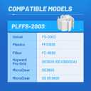 POOLPURE FS-2003 DE Grid Pool Filter Replace FNS Plus 36, 59001800, Jandy dev36, Hayward DE3620, DEX3600DA, DE3600, PFS1836, FC-9530, PG-1903, FG-1003, 36 Sq Ft DE Grid, 18" High, 7 Full+1 Partial