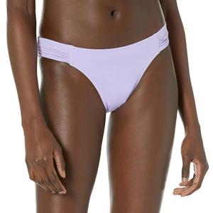 Amazon Essentials Women's Side Tab Bikini Swimsuit Bottom (Lavender)