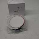 6 Pcs Ceramic Shallow Cat Food Dish 6 Inch Whisker Fatigue Free Round Bowls Wide and Small Pet Plate Feeding Bowls for Kittens and Short Legged Cat, Microwave and Dishwasher Safe