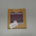 BEAN LIEVE 30-Count Rose Gold Long Thin Metallic Birthday Candles, Cake Candles, Birthday Parties, Wedding Decorations, Party Candles, Cake Decorations