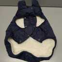 ASENKU Dog Winter Coat - Waterproof Windproof Dog Jacket, Warm Snowproof Doggie Puffer Vest for Cold Weather, Lightweight Snow Coats for Small Medium Large Dogs (XL, Blue)