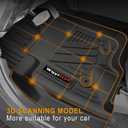 for 2012-2016 Ford F250/F350/F450/F550 Super Duty SuperCrew/Crew Cab Floor Mats Front Liner All Weather TPE Accessories (for 12-16 Ford F-250 F-350 F-450 F-550 SuperCrew/Crew Cab)