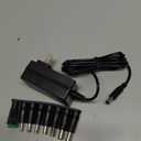 6V Power Supply AC Adapter DC 6Volt Power Adapter Charger DC in 6V Power Cord with 8 Interchangeable Plug for 100mA 300mA 400mA 500mA 600mA 700mA 800mA 900mA 1000mA 1500mA 2000mA Equipment