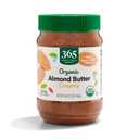 365 by Whole Foods Market, Organic Creamy Almond Butter, 16 Ounce (EXP 04/07/27)