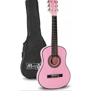Music Alley MA-51 Classical Acoustic Guitar Kids and Junior Pink, Half Size