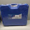 28PCS Radiator Pressure Tester Kit, Universal Coolant Pressure Tester and Vacuum Refill Tool with Adapters for Automotive Cooling System Leak Detection(Blue)