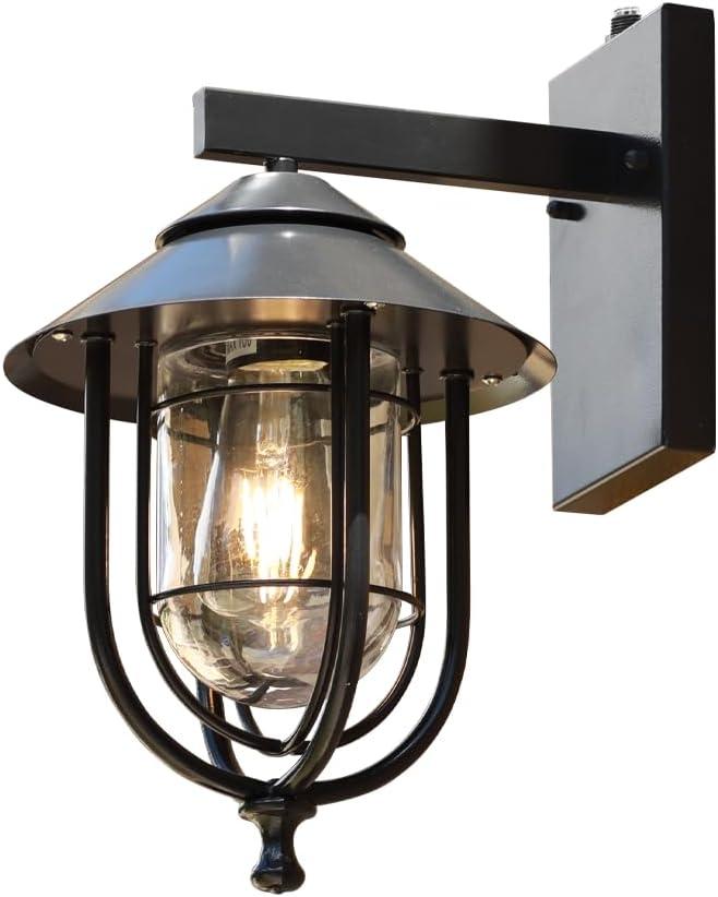 merley Porch Lights Outdoor Modern Wall Lights with Dusk to Dawn Sensor, Rust-Proof & Weather-Resistant Design, Easy to Install  Ideal for House