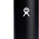 Hydro Flask Water Bottle - Insulated Stainless Steel - Non Spill, Leakproof in 24 Oz Black