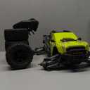 AMORIL 1/10 RTR Brushless Fast RC Cars for Adults,Max 50mph Hobby Electric Off-Road Monster Truck,Waterproof High Speed RC Car 4WD Remote Control Car with 3S Lipo,Green