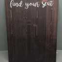 Find Your seat Wedding Seating Chart Board,Wedding Signs Wood,Wood Wedding Sign,find Your seat, Blank Seating Chart Board 18x24 Inch