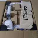 oneisall Dog Grooming Vacuum, Pet Grooming Vacuum with Clipper Nail Grinder, 1.5L Dust Cup Dog deshedding Vacuum Brush with 7 Pet Grooming Tools for Shedding Pet Hair, Home Cleaning(Blue)