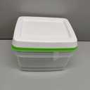 Rubbermaid FreshWorks Produce Saver, Medium and Large Storage Containers, 6 Piece Set