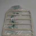 Pants Hangers Space Saving,Organization and Storage for Dorm Room Essentials for College Students Girls,Non-Slip Velvet Hangers,Multifunctional Pant Hanger Closet Organizer for Trousers Scarf-3 Pack (Large, Ivory White)