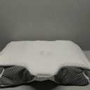 SAHEYER Cervical Neck Pillow, Ergonomic Memory Foam Pillow for Neck Pain Relief and Snoring, 2 in 1 Orthopedic Pillow for Side Sleeper, Back and Stomach Sleeper, Grey