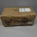 XVISHX 42x42 Inch Puppy Playpen with Cover, Dog Playpen for Puppies or Small Dogs, Pet Fence for Indoor & Outdoor, Sturdy Safety DogPen with Thickened Fabric, High-Strength Nylon Wire Mesh, Blue