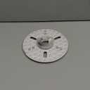 24w 6.2-Inch Ceiling Fan LED Light Replacement, Dimmable LED Retrofit Panel with 3 Color Temperatures (3000K/4000K/5000K), Energy Efficient for Living Room, Bedroom, Office - for Homeowners (White)