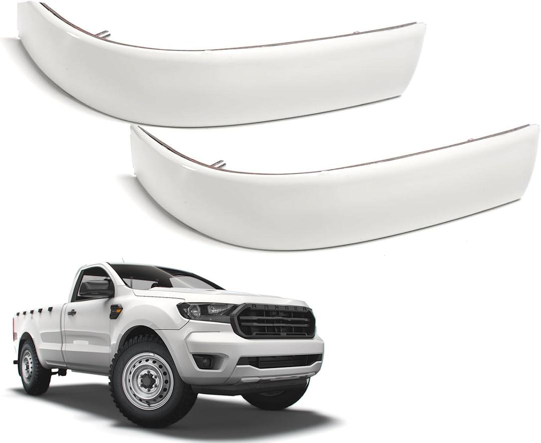 1Pair Upgraded Roof Molding Compatible with for Ford Ranger 1998-2011 Roof Molding Left Driver & Right Passenger Set 2PCS (White)