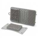 Gray Shower Foot Scrubber