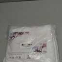 10x10ft Wrinkle Free White Backdrop Curtain for Parties Soft Fabric Drapes Wedding White Curtain Backdrop for Birthday Party Decorations Background for Photography 5x10ft, 2 Panels