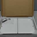 Cabinet Organizer Shelf, Set of 4 Cabinet Shelves, Stackable Metal Kitchen Counter Organizer, Adjustable Countertop Cupboard Pantry Shelf Riser Storage Rack, White