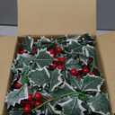 12FT(2*6FT) Christmas Garland Artificial Norfolk Pine Garlands Real Touch Greenery Garland with Red Berry Faux Cedar Garland Xmas Winter Pine Garlands for Mantle Stairs Fireplace Table Decor