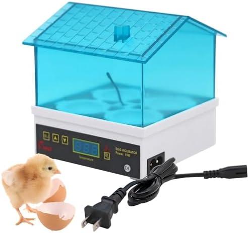 Digital Egg Incubator Egg Hatching Incubator Small House with Automatic Temperature Control Digital Professional Poultry Hatcher Machine for Hatching Chicken Birds Duck Quail Turkey Goose Egg