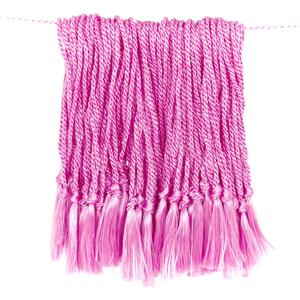 Tassel Depot 100 Floss Bookmark Tassels - Fuschia
