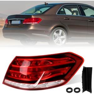 KAKSEY Outer Tail Light Compatible with Mercedes Benz 2014-2016 E-Class W212 E350 E400 E550 E63, Right Passenger Side Replace 2129061403 AMG Rear Tail lamp Bake Lamp