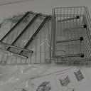Simple Houseware Stackable 3 Tier Sliding Basket Organizer Drawer, Chrome