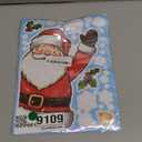 XZENTIRA 199PCS Christmas Window Clings Stickers, Double-Sided Oil Painting Winter Decorations Xmas Decals Indoor Outdoor Snowman Snowflakes Christmas Tree Window Stickers Holiday Party Decorations