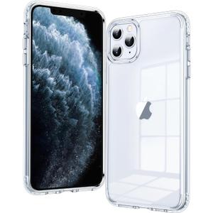 FNTCASE for iPhone 11 Pro-Max Case: Clear Phone Cases Compatible with Magsafe Slim Anti Yellowing Military Grade Drop Protection Rugged Shockproof Protective Transparent Cell Cover (B-Clear)