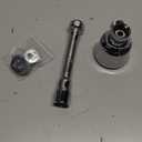 Sink Faucet Sprayer Attachment, Upgrade 4 Mode Adjustable Kitchen Faucet Head, Movable Kitchen Tap Head 360° Rotatable with Extension Hose, Anti-Splash Sink Sprayer Faucet Nozzle Head Water Saving