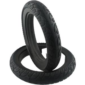 12.5x2.50 Solid Tire Electric Scooter Replacement Wheels, Scooter Accessories, Front/Rear Rear Solid Tires(2pcs)