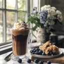 Jordan's Skinny Mixes Sugar Free Coffee Syrup, Blueberry Cobbler Coffee Flavoring Syrup, Zero Calorie Drink Mix for Lattes, Baking, Protein Shake or Cocktail, Dairy & Gluten Free, Kosher, 25.4 Fl Oz