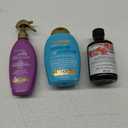 Davines Naturaltech ENERGIZING Shampoo Gentle Cleansing And Protection for Fragile Or Thinning Hair. OGX Extra Strength Hydrate & Repair + Argan Oil of Morocco Conditioner. OGX Protecting + Silky Blowout Quick Drying Thermal Spray.