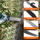AgiiMan 26FT Reach Pole Saws for Tree Trimming, Pole Saw with 5-20FT Telescoping Extension Pole, Pruning Saw with 19" 3X Detachable Saw, Non-Slip Handle, Tree Trimmer for Garden Palms Shrubs