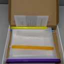 Lerine 10 Pack Dishwasher Safe Reusable Bags, Leakproof Reusable Freezer Bags, BPA Free Food Storage Bags for Marinate Food Travel - 3 Gallon 4 Sandwich 3 Snack