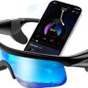 Bluetooth Sunglasses for Men & Women - Premium Clear Sound Open Ear Audio Glasses for Running Cycling, Polarized UV400, Anti-Slip Lightweight Comfort