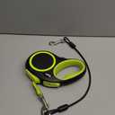 Fida Retractable Dog Leash, Reflective 16ft Heavy Duty Pet Walking Leash for Medium/Large Dog up to 110 lbs, Tangle Free. One-Hand Brake (Large, Neon Yellow)