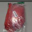 PATIKIL Premium Spandex Chair Sashes Bows, 25 Pcs Elastic Stretch Chair Cover Band Ties with Slider Buckle for Birthday Party Banquet Wedding Decoration, Bright Red