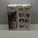GreenPan Frost Ice Cream Maker & Slushie Machine, Soft Serve, Sorbet, Margaritas, Milkshakes, Frozen Yogurt, No Pre-Freezing, Ready in 15 Mins, 6 Modes, 7 Textures, Self-Cleaning, Family Size, Gray