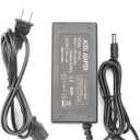12V 5A Power Supply Adapter, AC100-240V to DC12V Converter Transformer with 5.5x2.5mm DC Output Jack for LED Strip Light,Wireless Router,ADSL Cats,Security Cameras