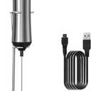 USB Electric Milk Frother, Cream Beater Whisk Drink Whisk Beater, for Matcha Cappuccino, with bracket