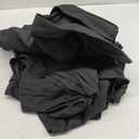 WIGENIUS 6 Pack Black Table Cloth Rectangle Tablecloths 60X84 Inch, Polyester Table Cloth for 4 Foot Rectangle Tables, Wrinkle Resistant Washable Fabric Table Covers for Party, Wedding Banquet