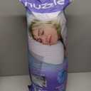 Nuzzle Pillows King Size Set of 2 Cooling Adjustable Pillows for Side Sleepers, Luxury Hotel Collection Bed Pillows  Best Adjust Height Soft Firm Pillows for Back, Stomach and Side Sleepers (White)