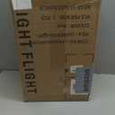 LIGHT FLIGHT Carry On Luggage 22x14x9 Airline Approved, Durable Hard Shell Carry On Suitcases with Wheels, Expandable Hardside Lightweight Travel Luggage with TSA Lock, Royal Blue