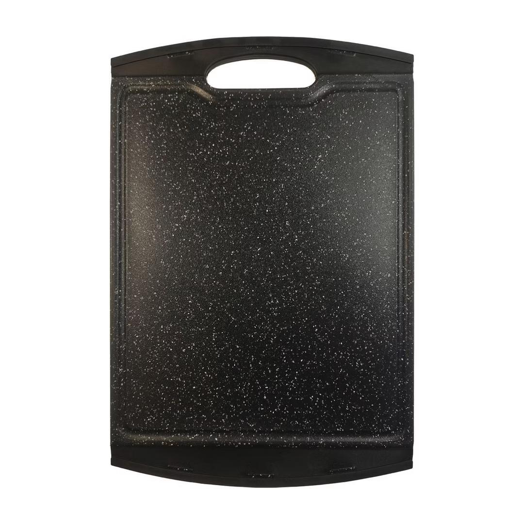 SharpChef 14.5" x 10" Reversible Durable Kitchen Cutting Board, Non-Slip Rubber Chopping, Juice Grooves, Dishwasher Safe, Easy Grip Handles, BPA-Free