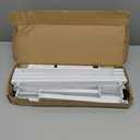 Fomcet Over The Table Rod Stand with Clamps 13"-42'' Tall 29"-98" Length White Metal Adjustable Table Arch for Wedding Birthday Party Anniversary Christmas Decoration Supplies