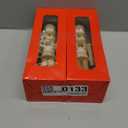 KI Store 2pcs Wooden Candle Holder Christmas Nutcracker Soldier Figurine Stand Holder for LED Flameless Taper Candlestick Christmas Decoration Display